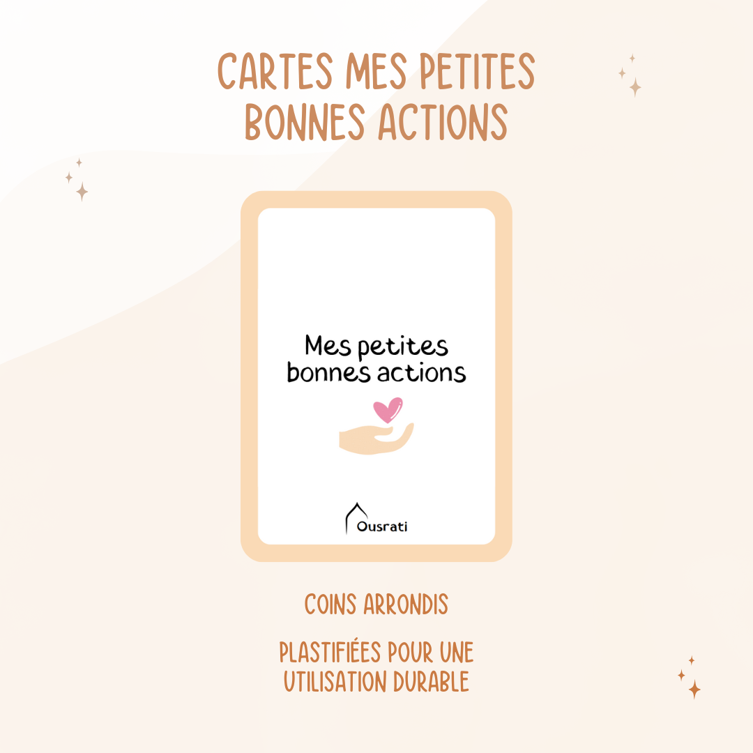 Cartes - Mes petites bonnes actions
