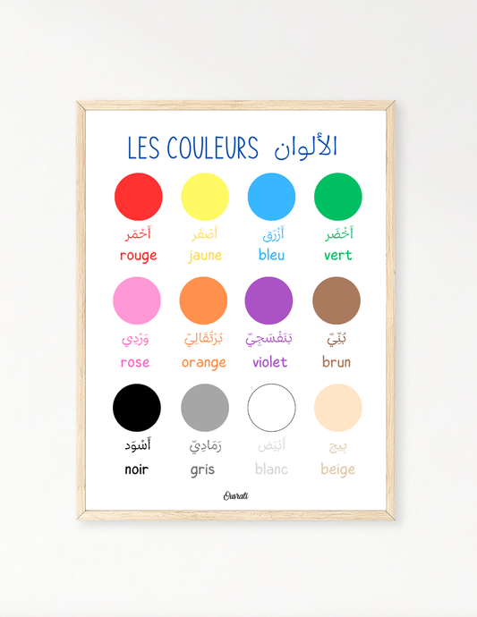 Les couleurs