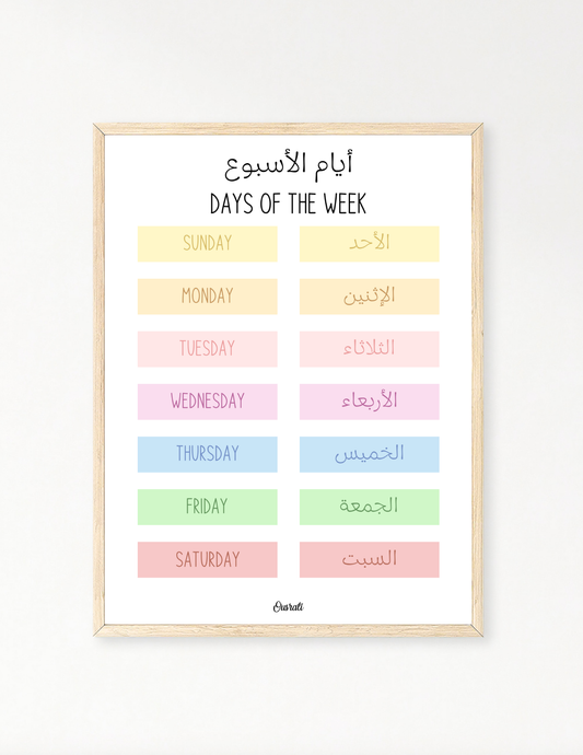 Days of the week
