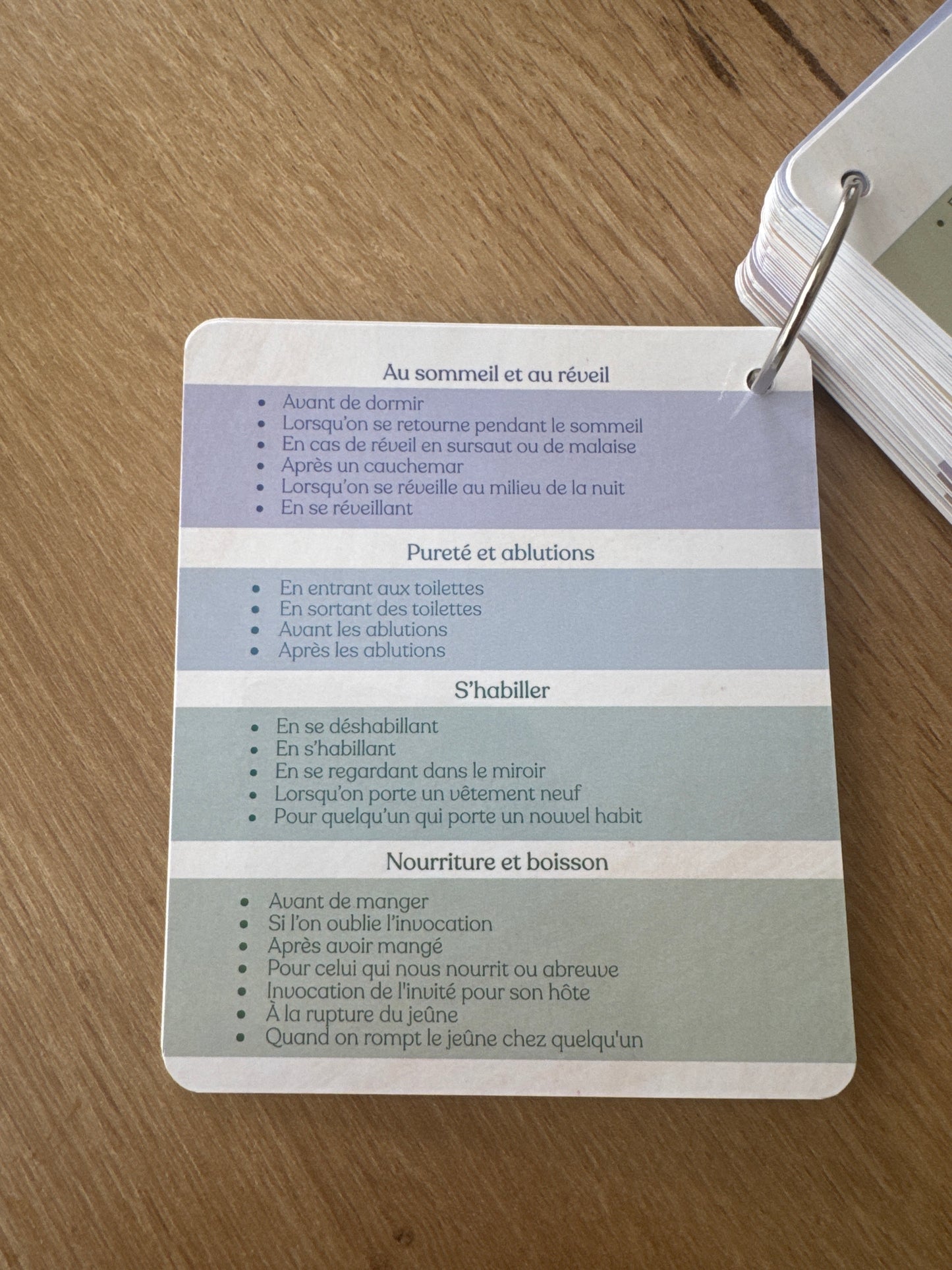 Guides Mes invocations quotidiennes