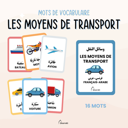 Pack cartes arabes - Découverte du monde