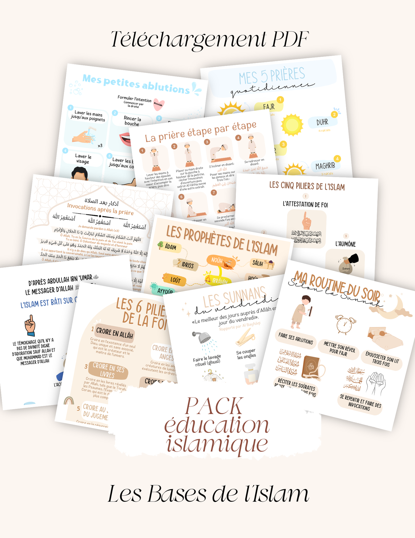 Pack Éducation Islamique – Les Bases de l’Islam