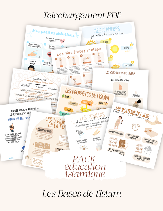 Pack Éducation Islamique – Les Bases de l’Islam
