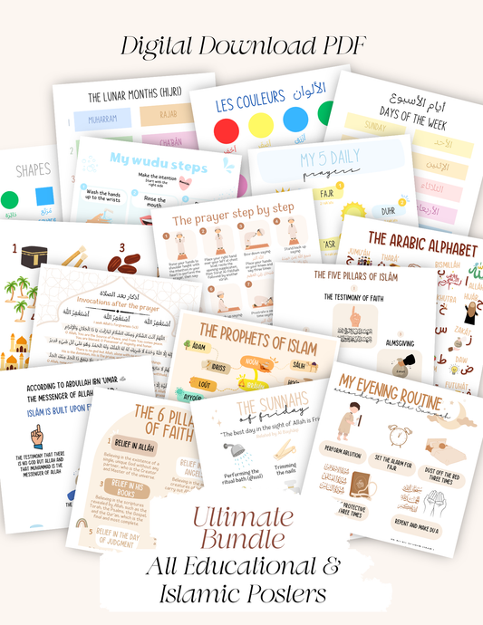 Ultimate Bundle – All Educational & Islamic Posters