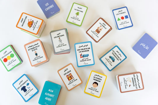 Mega Pack Cartes Arabes – Tout le Vocabulaire (Offre Spéciale)